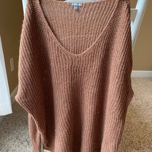 Charlotte Russe Rose Colored Casual Sweater